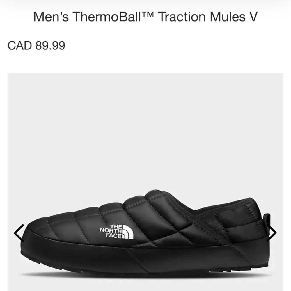 Men’s thermoball traction mules